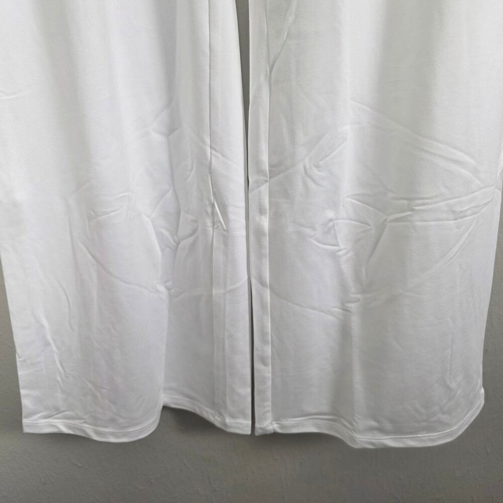 NWT Girlfriend Collective High Rise Wide Leg Pant White Small - Picture 4 of 12
